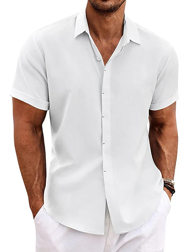 Beautiful Men's Linen Shirt | Airy Summer Shirt in Many Colors & Sizes