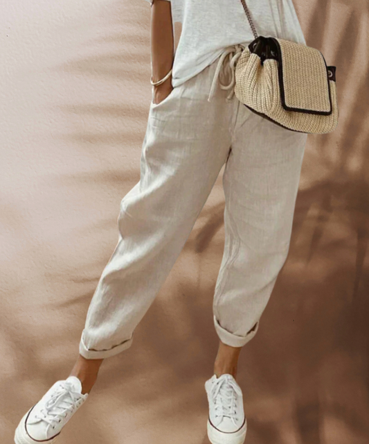 Bibi | Casual and Stylish Linen Pants for Women | Comfortable, Fashionable & Versatile