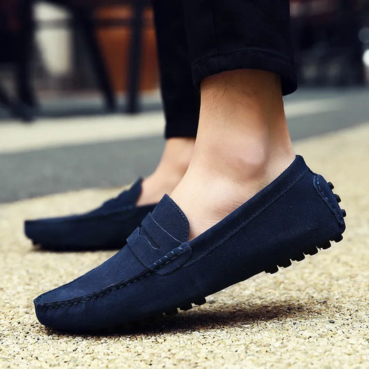 Bullgaris | Luxus-Herrenslipper aus Leder mit stilvollem Design und sommerlichem Komfort