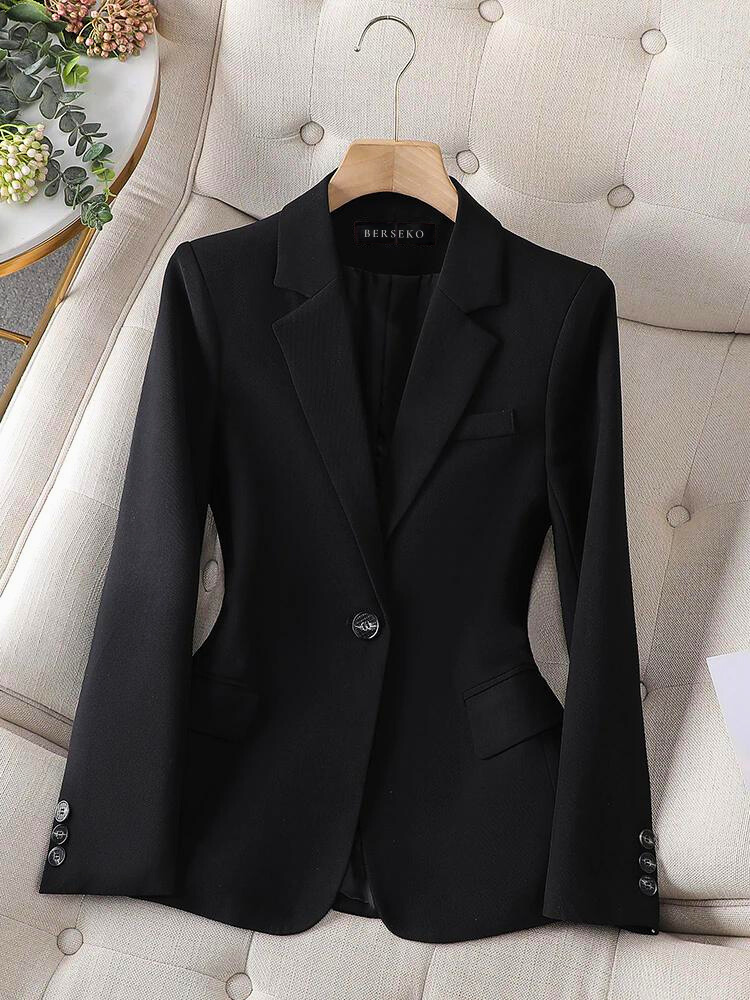 Women's Blazer – Tailored Fit – Single-Breasted – Elegant for the Office