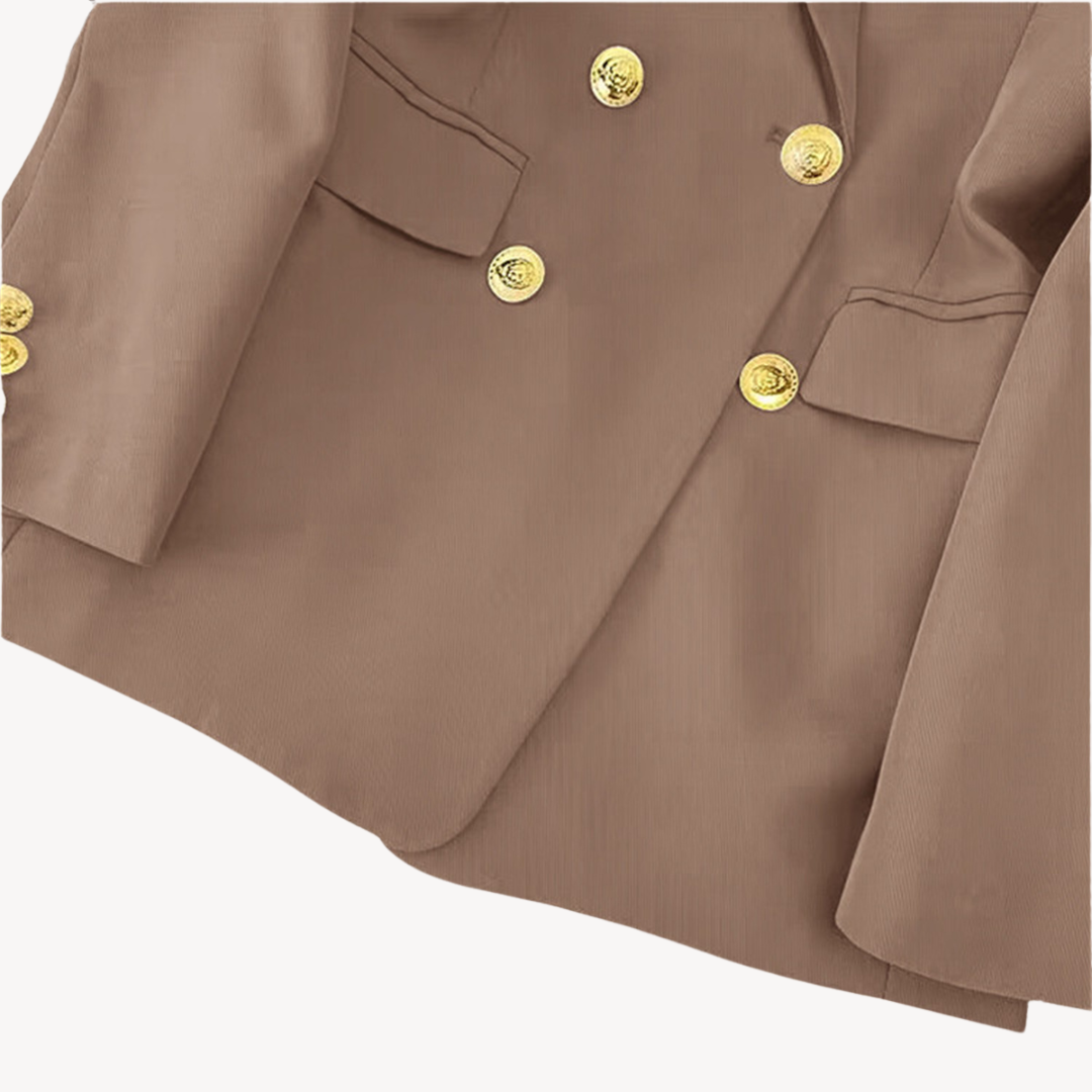 Damen Blazer – Zweireihig & Klassisch Elegant