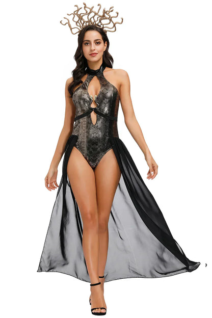 Damen Halloween Kostüm – Hexenkönigin