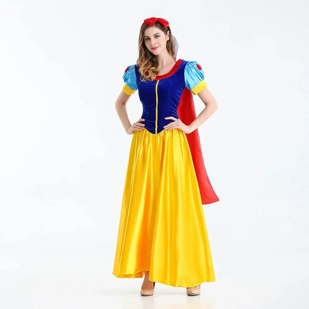 Damen Halloween Kostüm – Märchenhaftes Maxi Kleid