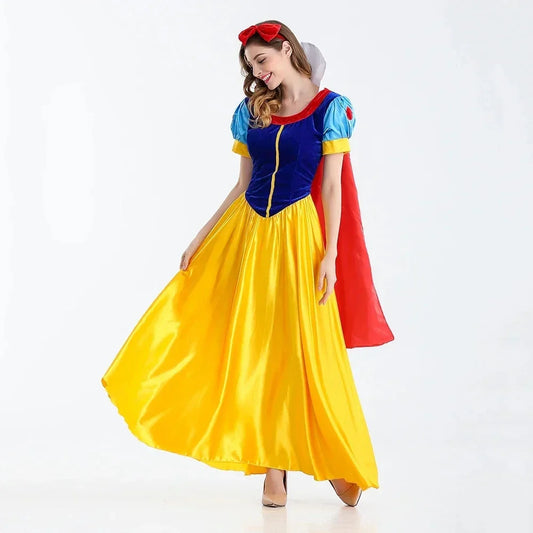 Damen Halloween Kostüm – Märchenhaftes Maxi Kleid