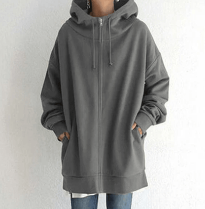 Women's Hoodie – Zip-Up Hooded Jacket for Leisure & Everyday Use