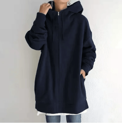 Women's Hoodie – Zip-Up Hooded Jacket for Leisure & Everyday Use