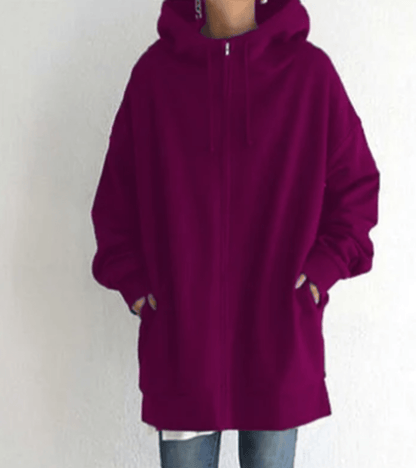 Women's Hoodie – Zip-Up Hooded Jacket for Leisure & Everyday Use