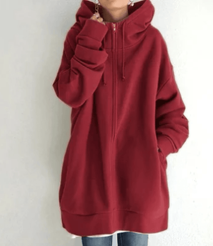 Women's Hoodie – Zip-Up Hooded Jacket for Leisure & Everyday Use