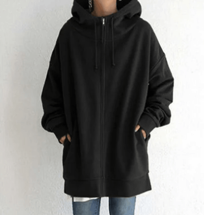 Women's Hoodie – Zip-Up Hooded Jacket for Leisure & Everyday Use