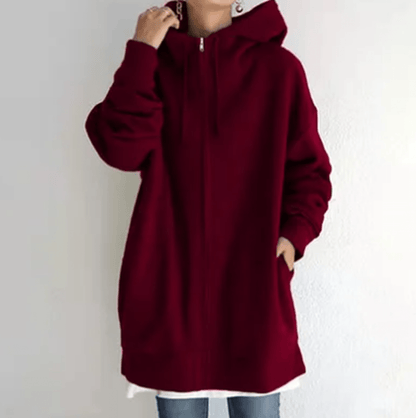 Women's Hoodie – Zip-Up Hooded Jacket for Leisure & Everyday Use