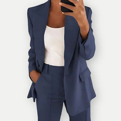 Damen Hosenanzug – Blazer & Hosen Set