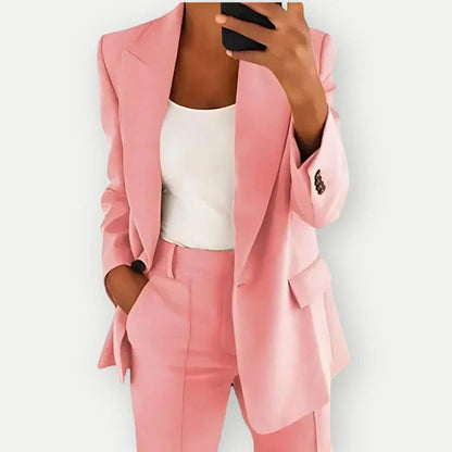 Damen Hosenanzug – Blazer & Hosen Set