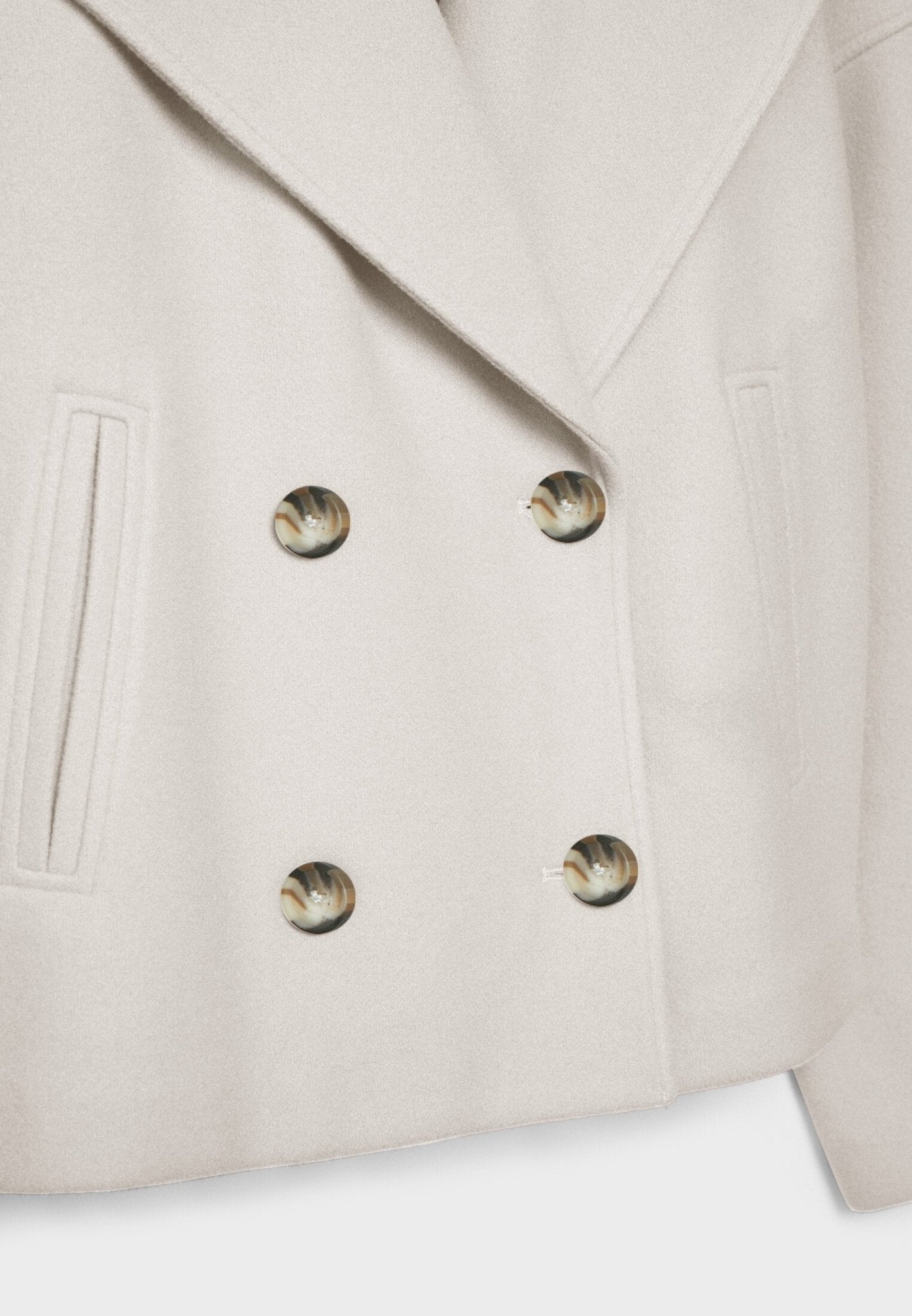 Damen Jacke – Zweireihiges Design & Klassischer Stil