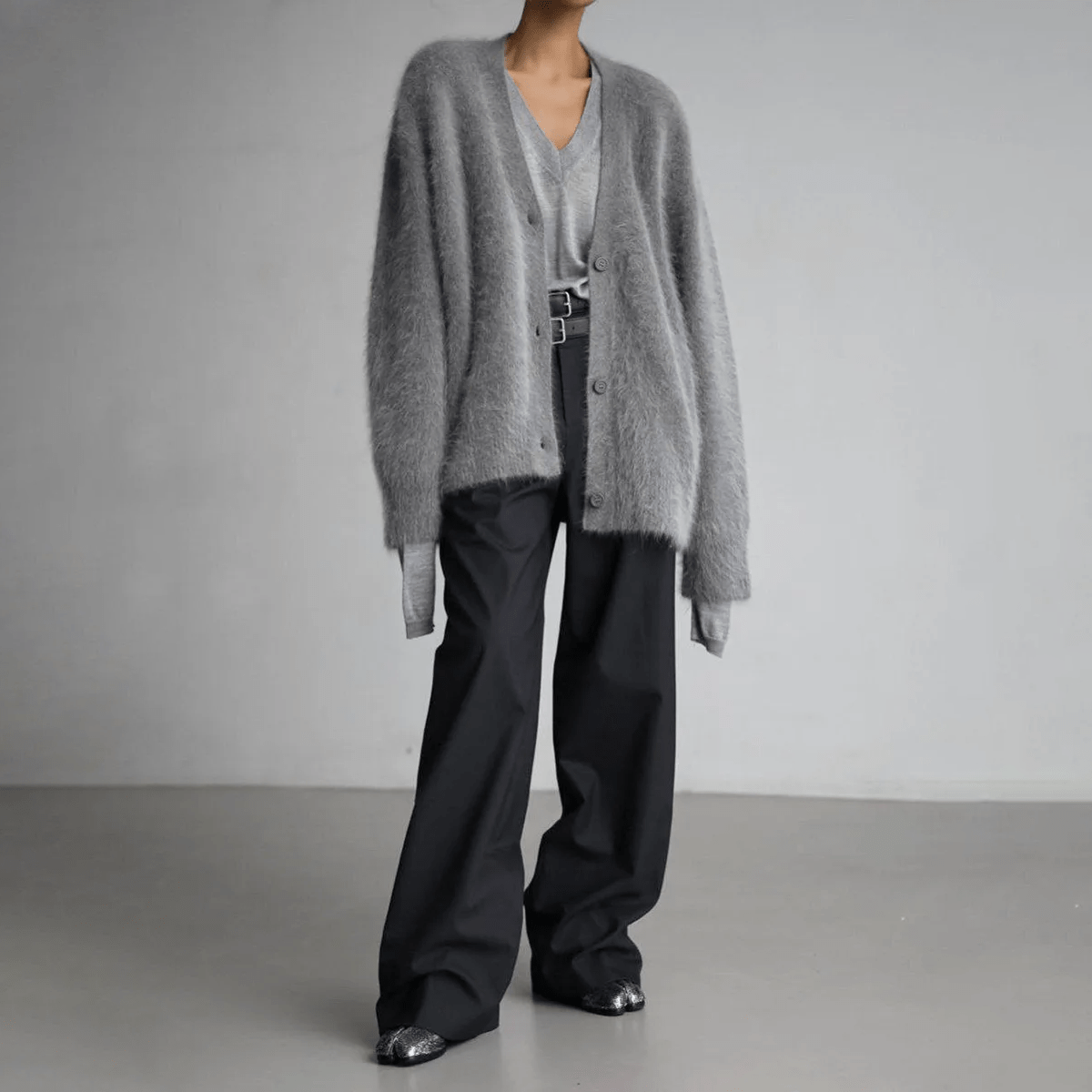 Damen Kaschmir Strickjacke – Luxuriöser Cardigan