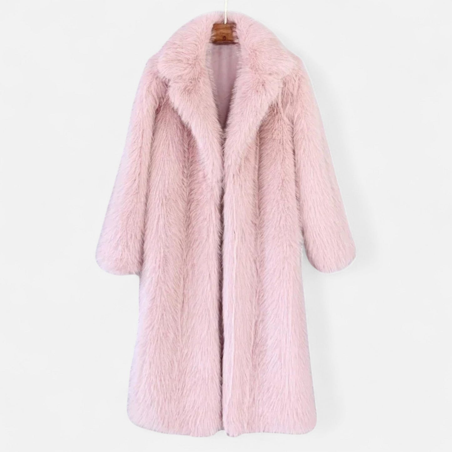 Women's Faux Fur Coat – Long and Soft
