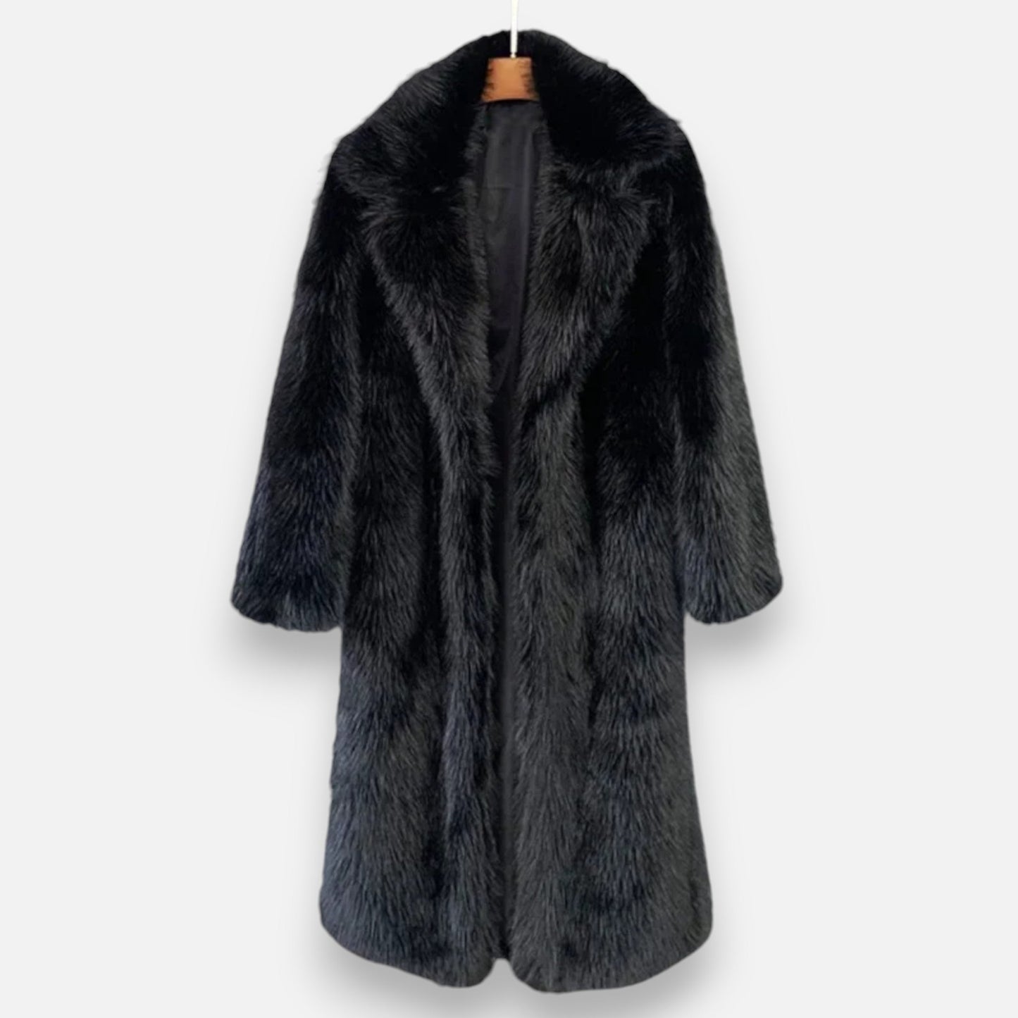 Women's Faux Fur Coat – Long and Soft