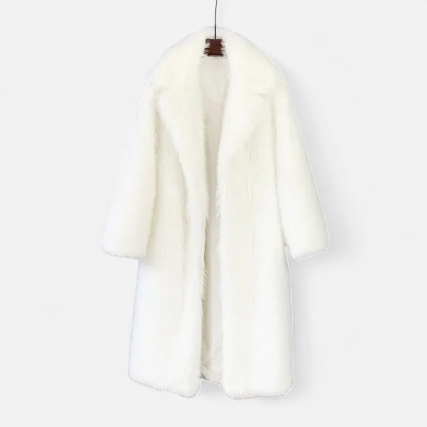 Women's Faux Fur Coat – Long and Soft