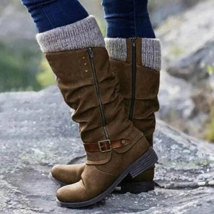 Damen Orthopädische Stiefel – Rutschfeste Gummisohlen & Komfort