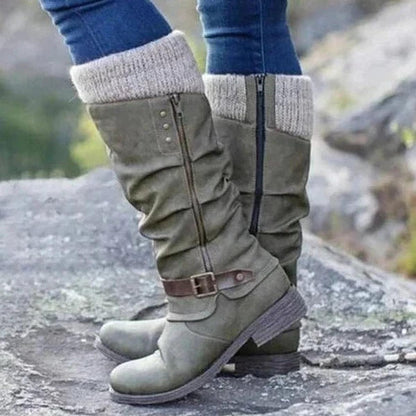 Damen Orthopädische Stiefel – Rutschfeste Gummisohlen & Komfort