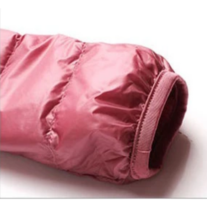 Women's ultralight puffer jacket with hood – foldable quilted jacket for travel