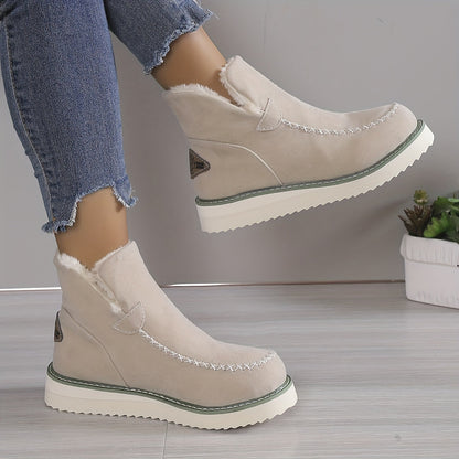 Damen Schnürstiefeletten – Warm gefüttert & bequem für den Alltag