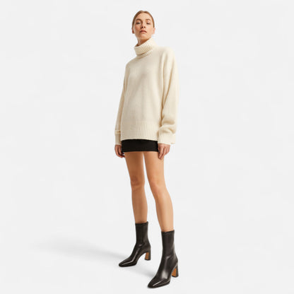 Damen Stiefeletten – Vintage-Stil mit Quadratischer Spitze