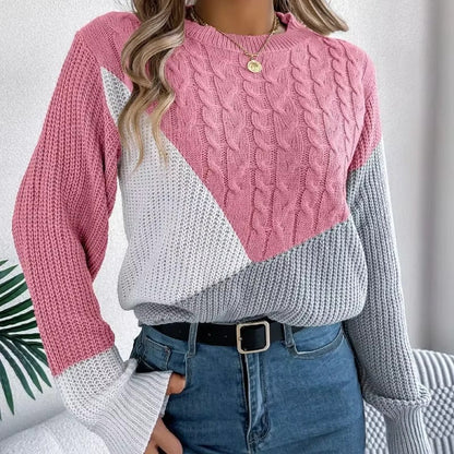 Women's knitted sweater – Soft & comfortable sweater for everyday & leisure
