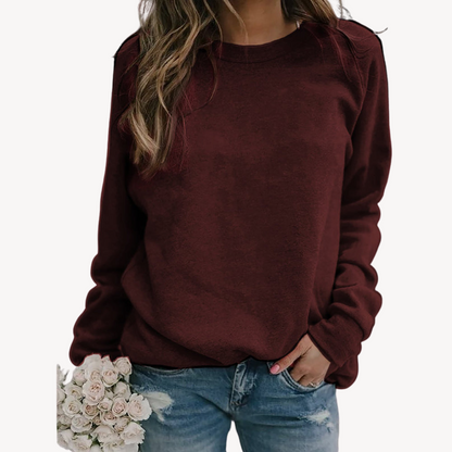 Damen Sweatshirt – Aus Baumwolle für Freizeit und Alltag