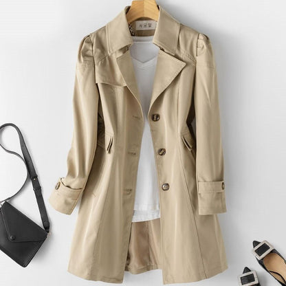 Damen Trenchcoat – Vielseitig & Zeitlos Elegant