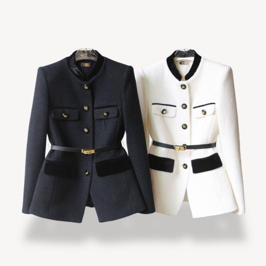 Damen Tweed Blazer – Klassisch & Vielseitig
