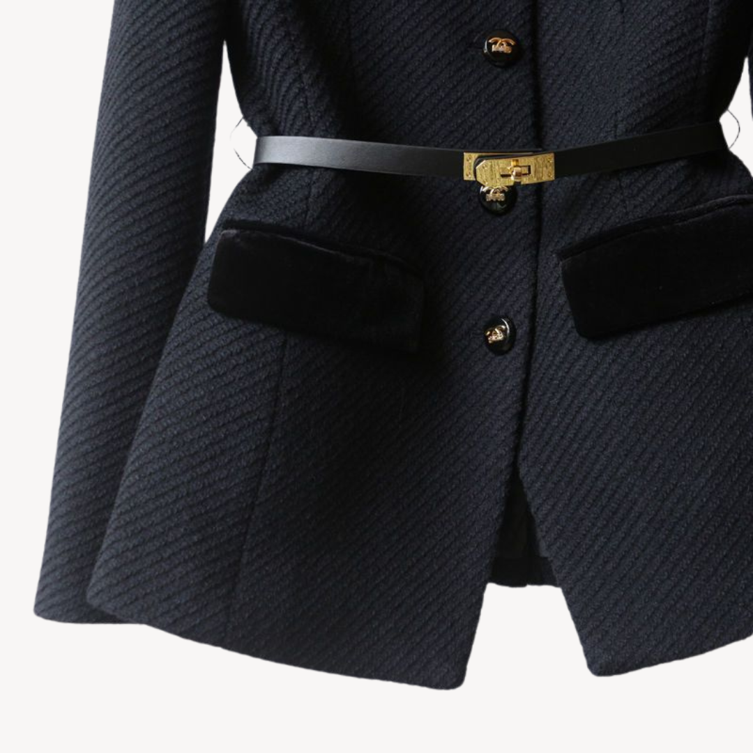 Damen Tweed Blazer – Klassisch & Vielseitig