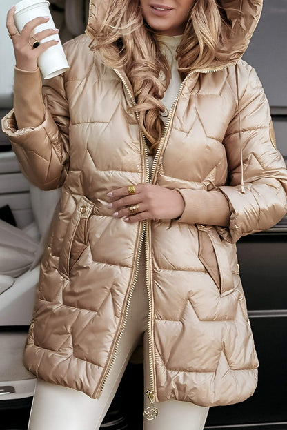 Damen Winterjacke mit Kapuze – Warm & Funktional
