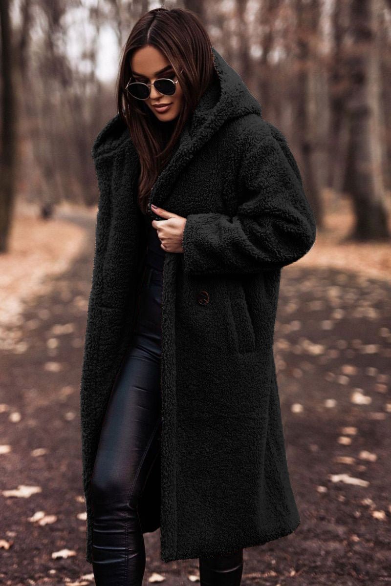 Damen Wintermantel mit Kapuze – Leicht & Warm