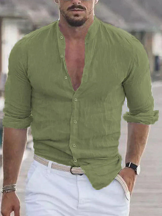 Daniel | Men's Linen Shirt – Stylish, Lightweight & Versatile