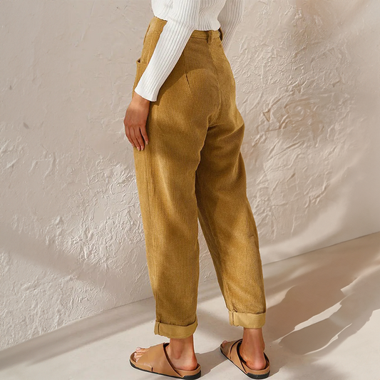 Elise | Casual Cord Pants for Women | Comfortable, Stylish & Versatile