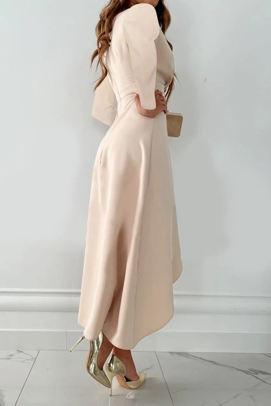 Felicia | Elegant women's dress with V-neck | Stylish, comfortable & versatile