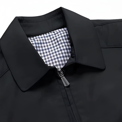 Freizeitjacke Herren – Leichte Übergangsjacke mit Reißverschluss