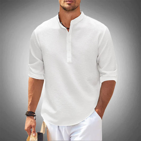Hector Herren Summer Shirt | Comfortable Casual Shirt made of Cotton Blend in Modern Colors