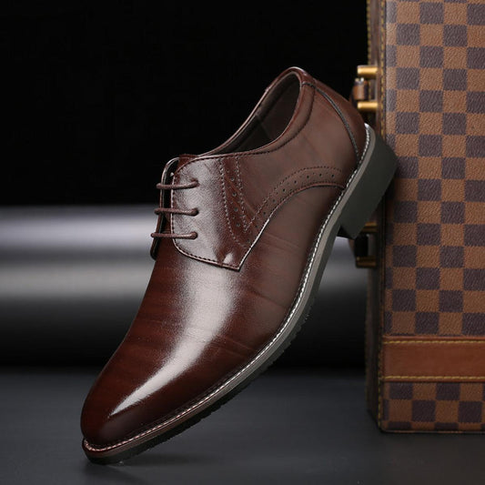 Herren Brogues – Elegante Leder Schnürschuhe für Business & Anlass
