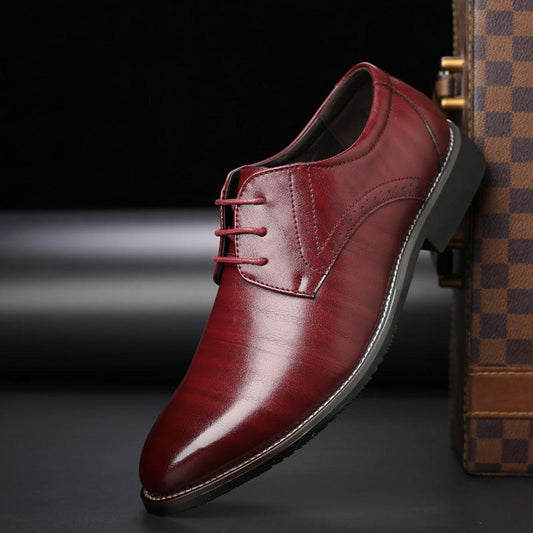 Herren Brogues – Elegante Leder Schnürschuhe für Business & Anlass