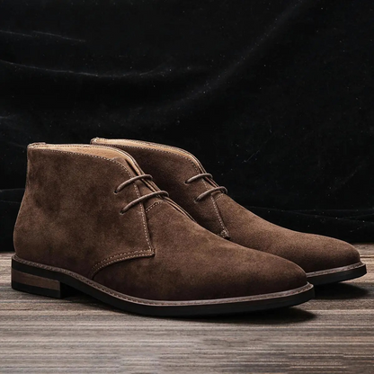 Herren Chukka Boots – Klassische Schnürstiefeletten für Smart Casual