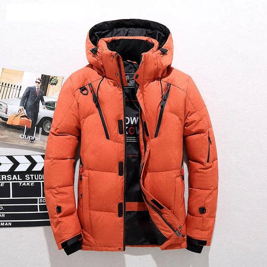 Men's Down Jacket – Warm Puffer Winter Jacket