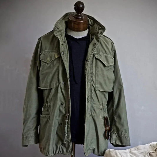 Herren Field Jacket Vintage – Klassische Übergangsjacke im Retro-Stil