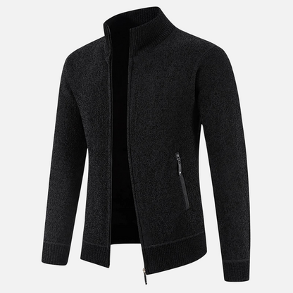 Men's Fleece Jacket Warm – Soft Transitional Jacket for Leisure & Everyday Use