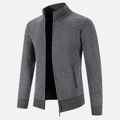 Men's Fleece Jacket Warm – Soft Transitional Jacket for Leisure & Everyday Use