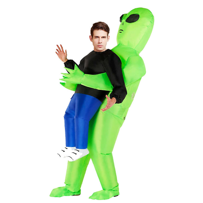 Herren Halloween Kostüm – Aufblasbares Alien