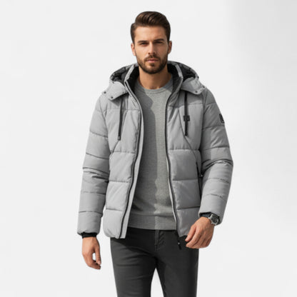 Herren Heizjacke – Warme Winterjacke mit Daunenkomfort