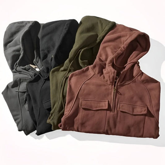 Herren Hoodie Winter – Stylischer Premium Kapuzenpullover Warm & Bequem