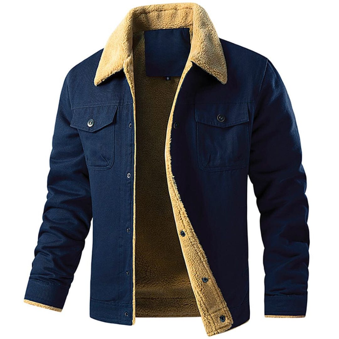 Herren Jacke – Winddicht & Strapazierfähig – Mit Fleecefutter