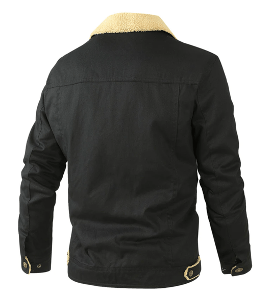 Herren Jacke – Winddicht & Strapazierfähig – Mit Fleecefutter
